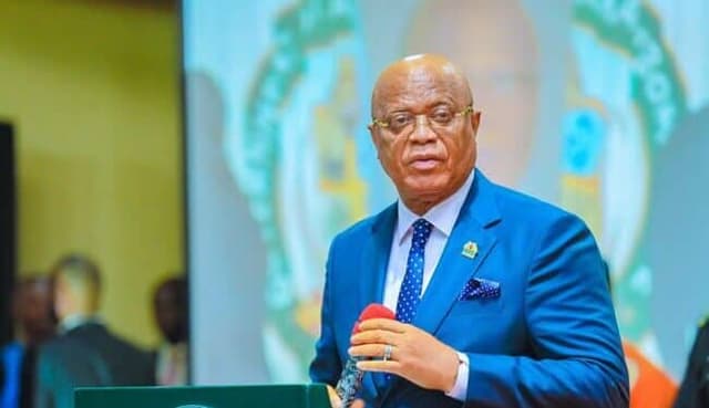 Governor of Akwa Ibom State,Umo Eno, Appoints Daughter as Acting First Lady