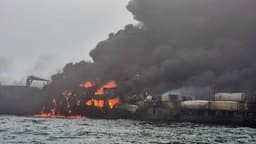 Colossal Ship Crash Ignites Fireball Frenzy in Seconds.