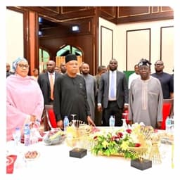 NYESOM WIKE REPORTEDLY MISSING AT PRES. TINUBU’S 73RD BIRTHDAY CELEBRATION AT THE VILLA.